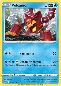 Volcanion Shining Fates #25
