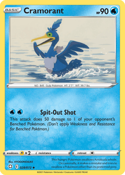Cramorant Shining Fates #28