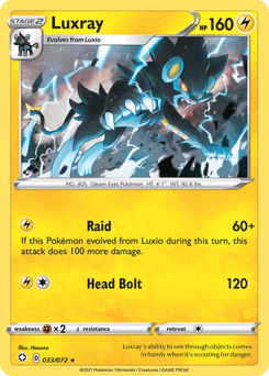 Luxray Shining Fates #33