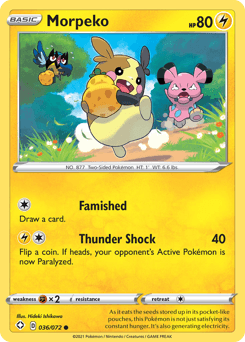 Morpeko Shining Fates #36