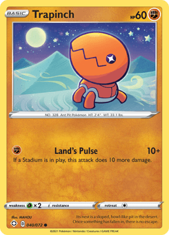 Trapinch Shining Fates #40