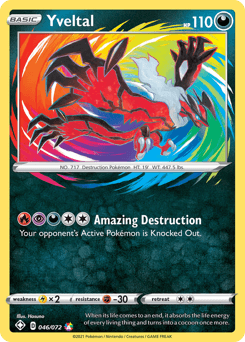 Yveltal Shining Fates #46
