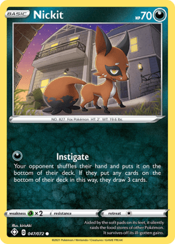 Nickit Shining Fates #47