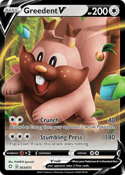 Greedent V Shining Fates #53