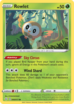 Rowlet Shining Fates #6