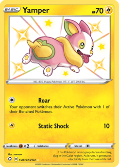 Yamper Shining Fates Shiny Vault #SV039