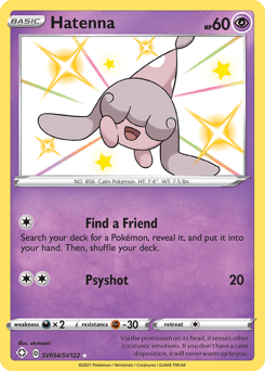 Hatenna Shining Fates Shiny Vault #SV054