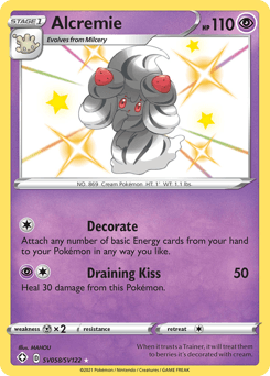 Alcremie Shining Fates Shiny Vault #SV058