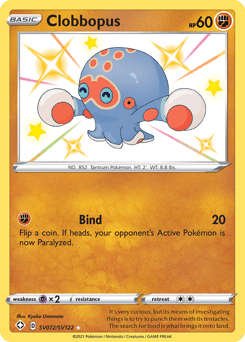 Clobbopus Shining Fates Shiny Vault #SV072