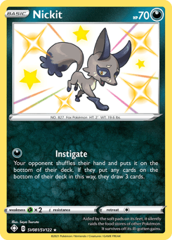 Nickit Shining Fates Shiny Vault #SV081