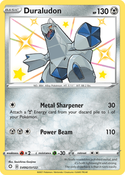 Duraludon Shining Fates Shiny Vault #SV092