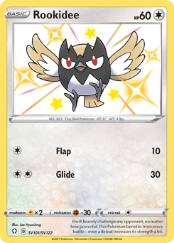 Rookidee Shining Fates Shiny Vault #SV101