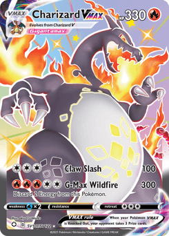 Charizard VMAX Shining Fates Shiny Vault #SV107