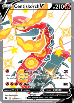 Centiskorch V Shining Fates Shiny Vault #SV108