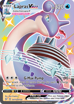 Lapras VMAX Shining Fates Shiny Vault #SV111