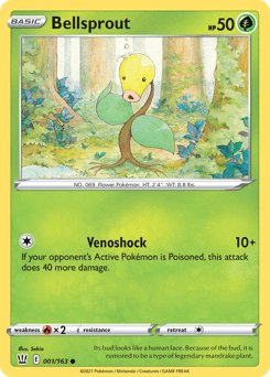 Bellsprout Battle Styles #1