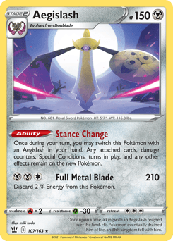 Aegislash Battle Styles #107