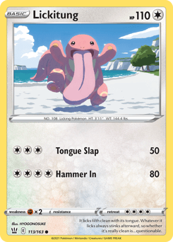 Lickitung Battle Styles #113