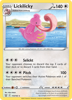 Lickilicky Battle Styles #114