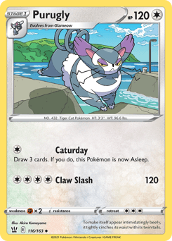 Purugly Battle Styles #116