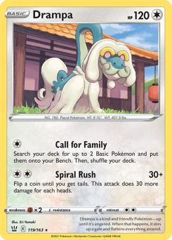 Drampa Battle Styles #119