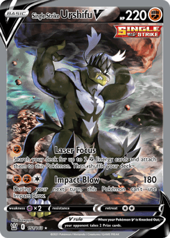 Single Strike Urshifu V Battle Styles #151