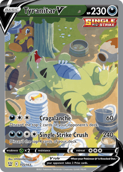 Tyranitar V Battle Styles #155