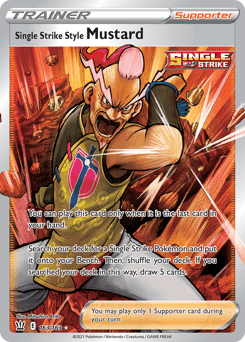 Single Strike Style Mustard Battle Styles #163