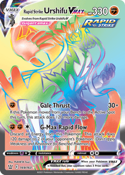 Rapid Strike Urshifu VMAX Battle Styles #169