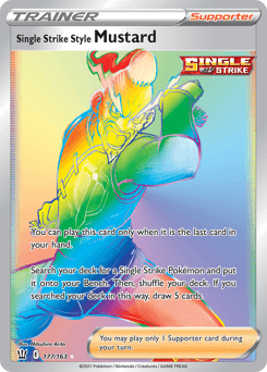 Single Strike Style Mustard Battle Styles #177