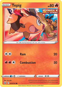 Tepig Battle Styles #23