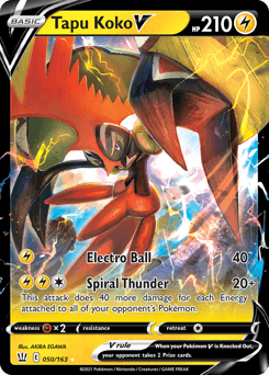 Tapu Koko V Battle Styles #50