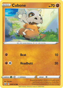 Cubone Battle Styles #69