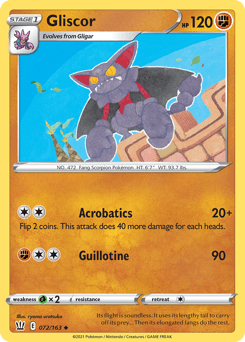 Gliscor Battle Styles #72