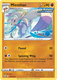 Mienshao Battle Styles #77