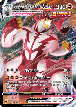 Single Strike Urshifu VMAX Battle Styles #86