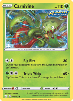 Carnivine Battle Styles #9