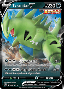 Tyranitar V Battle Styles #97