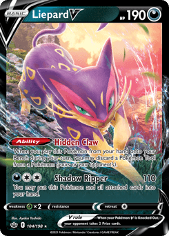 Liepard V Chilling Reign #104