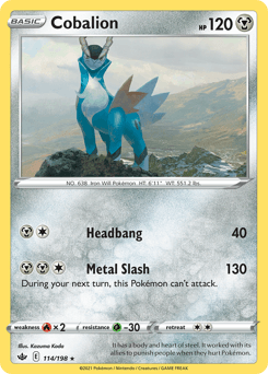 Cobalion Chilling Reign #114