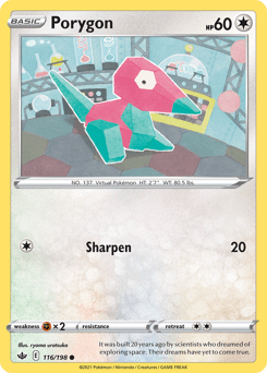 Porygon Chilling Reign #116