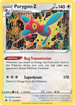 Porygon-Z Chilling Reign #118