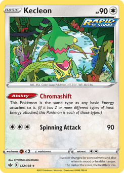 Kecleon Chilling Reign #122