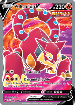 Volcanion V Chilling Reign #162