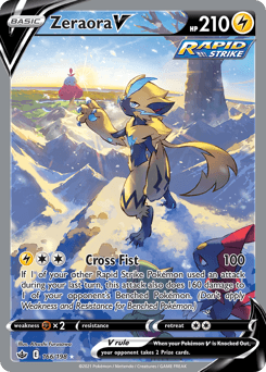 Zeraora V Chilling Reign #166