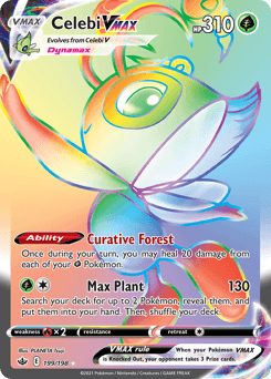 Celebi VMAX Chilling Reign #199