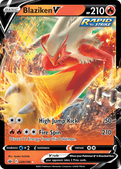 Blaziken V Chilling Reign #20