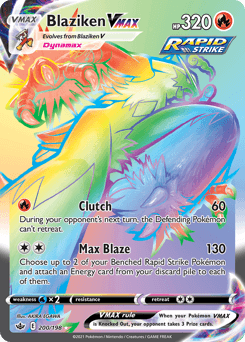 Blaziken VMAX Chilling Reign #200