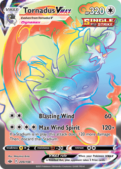 Tornadus VMAX Chilling Reign #209