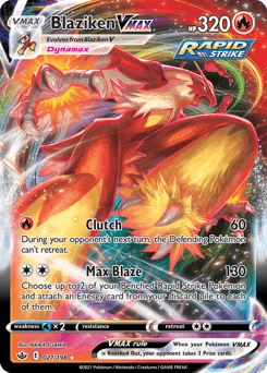 Blaziken VMAX Chilling Reign #21